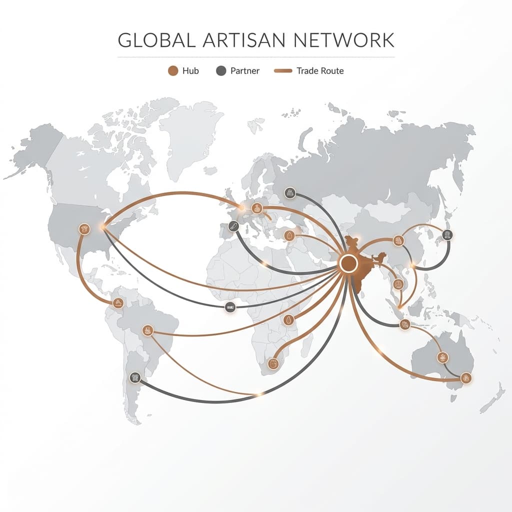 Global Partner Network Map
