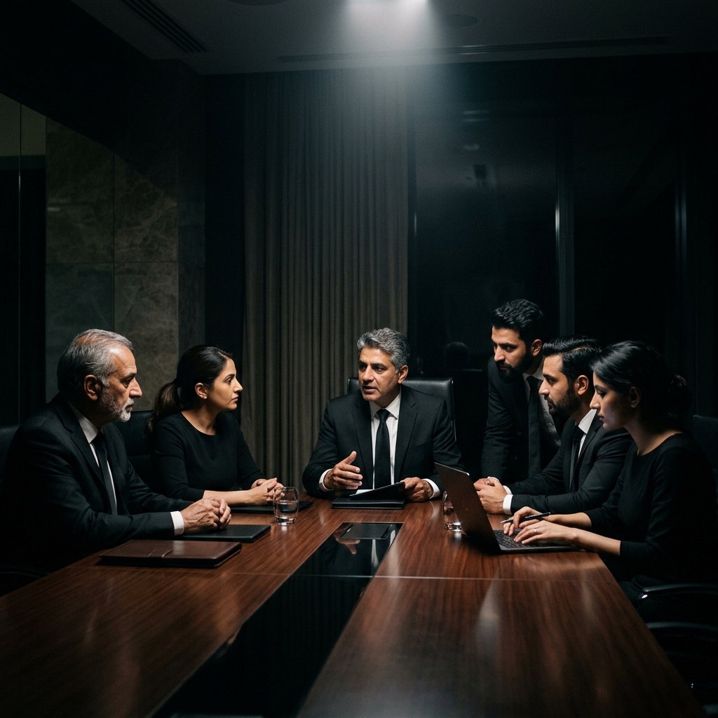 Board Members Responsibilities in Dramatic Lighting